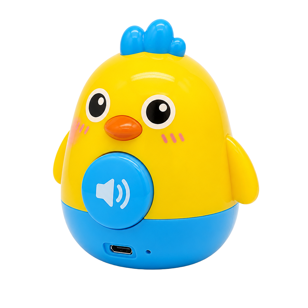 Blix Queaky Charge: Rechargeable Sound Making Toy For Kids